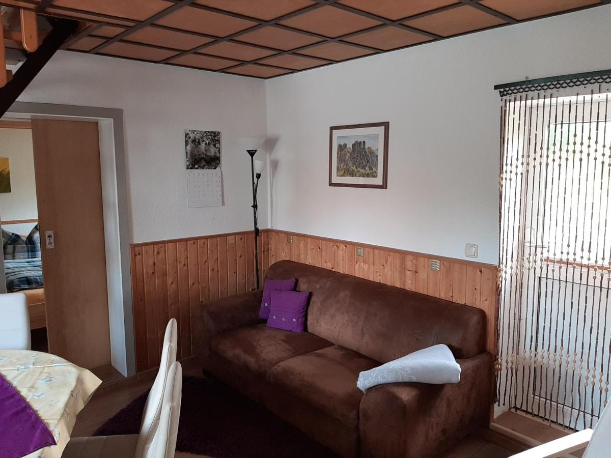 Ferienhaus Schoene Hohnstein Esterno foto